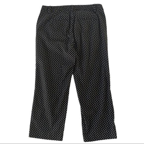 Talbots Perfect Skimmer Polkadot Pants - Picture 6 of 13